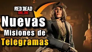 Nuevas misiones de telegramas ( Nueva Actualización mensual ) El Fin de red dead Online 😨❌