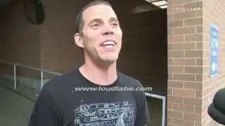 Steve-O Post Jail Interview after Crane Stunt / Hollywood