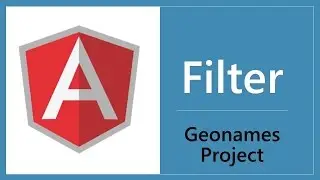 Angular 2 - Filter Data - Geonames project - Part 1