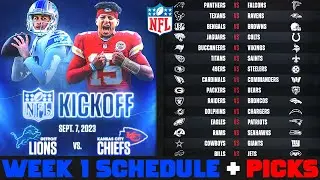 NFL Week 1 Picks 2023