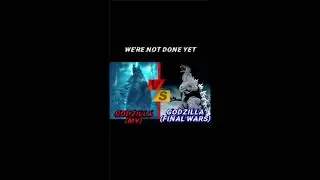 Godzilla MV VS Godzilla Heisei/ FW
