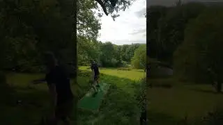 Another attempt at Goolagong! SO CLOSE! #discgolf