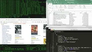 Multithreaded Java web scraper with output written to CSV, JSON, and MySQL database