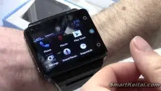 Neptune Pine Android SmartWatch Demo - CES 2014