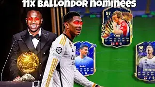 11x BALLON'DOR Nominees Decide My Team!