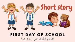 Short story قصة قصيرة FIRST DAY OF SCHOOL