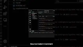 Python Keylogger with GUI! Learn ethical hacking & cybersecurity basics. 