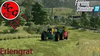 STARTING OUR COW FARM IN THE ALPS | Farming Simulator 2022 | Erlengrat | Time-lapse # 1 |
