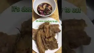 How to Cook Crispy Pork For Dinner / Pork Recipe / @angelitomanalo / #porkrecipe #crispypork #Shorts