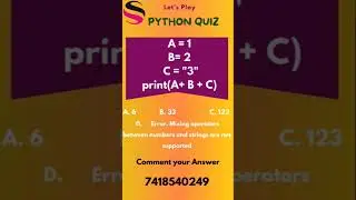 play python quiz with study shinee software solution pollachi #shorts #python #studyshinee