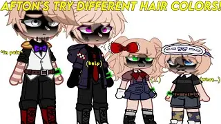 //•Afton's try different hair colors!•// {Short} [] Enjoy! 💜