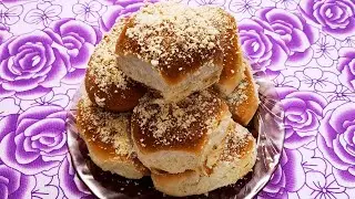 СДОБНЫЕ БУЛОЧКИ С МАРМЕЛАДОМ. СДОБНОЕ ТЕСТО НА СМЕТАНЕ.