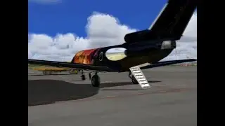 Запуск и руление Як-40 MFS2004 Yak40 UNNT