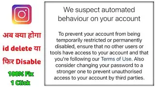 we suspect automated behavior on your account instagram | instagram we suspect automated behavior