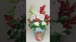 Мыльный букет для маленькой модницы!