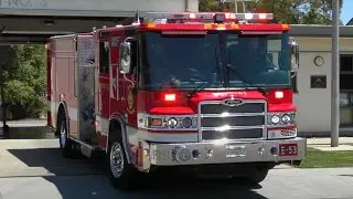 Fremont Fire Dept. Engine 53 Responding