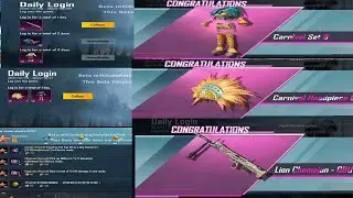 NEW DAILY FREE REWARDS EVENT COMING TO PUBG | NEW SETTINGS ||1.8 UPDATE PUBG MOBILE AND BGMI ||