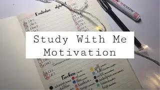 Study With Me №3 | Motivation | Learn Languages With Me | Мой продуктивный день|Учись Со Мной | ЗНО