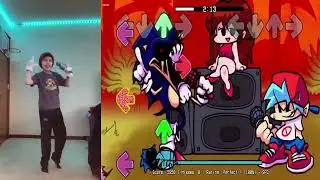 FNF Sonic.EXE — Too Slow Encore V2 HIGH EFFORT In Real Life (FNF IRL)
