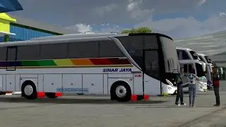 NYODREK BUS SINJAY SELEPAS ISTIRAHAT DI MENARA KUDUS | BUS SIMULATOR INDONESIA