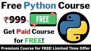 Free Python Certification Course | Premium Course for FREE