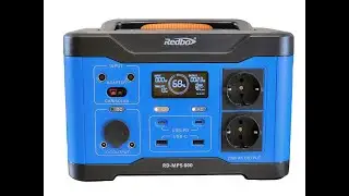 Запуск холодильника від зарядної станції Redbo MPS-600Вт