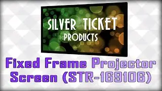 [TiG] Review: 106" Fixed Frame Projector Screen Silver Ticket (STR-169106)