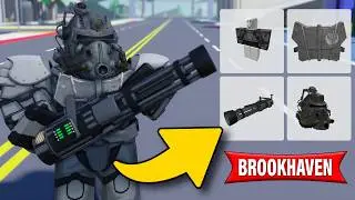 How To Get FALLOUT POWER ARMOR In Roblox Brookhaven! (ID Codes)