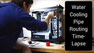 Water cooling loop timelapse