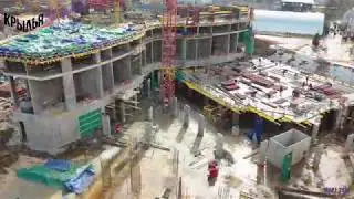 Ход строительства - ЖК Крылья. Март 2019