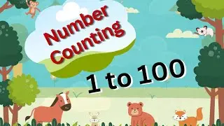 Learn Counting 1 to 100 | Count 1-100 |  Counting Numbers from One to Hundred #1to100counting