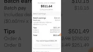 #instacart #instacartshopper biggest TIP ever recorded in Instacart history 💲511🤑🤑🤑🤑🤑