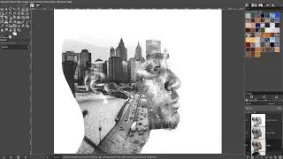 Gimp 2.10.8 - Double Exposure Effect
