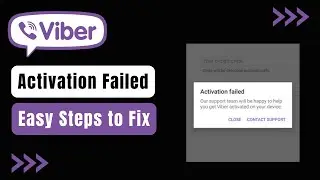 How To Fix Viber Activation Failed ! (2023)