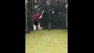 Cricket Net Training Session - Pacemen Bowling Machine