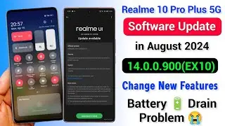 Realme 10 Pro Plus New Software Update Features | New Update 14.0.0.900(EX01) Realme UI 5.0 Features
