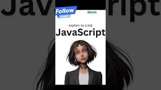 Explain to a kid what is javascript #coding #shorts #trending #viral