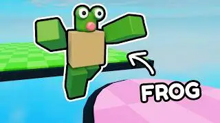 I made a Roblox obby about a Frog!