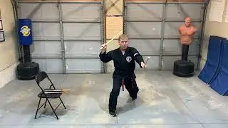 Double Stick and Sword Striking Drill - Jamie Seabrook