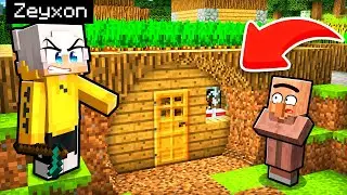 I VILLAGER si NASCONDONO da ME in delle BASI SEGRETE in Minecraft