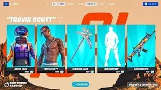 *LIVE* TRAVIS SCOTT RETURNING RIGHT NOW? Fortnite Item Shop Countdown [July 31th, 2023]