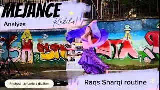 Kalila - klasický orientálny brušný tanec (Mejance, Raqs Sharqi)