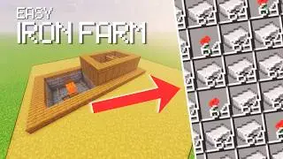 Easy Iron Farm in Minecraft (1.21+) – Unlimited Iron Guide