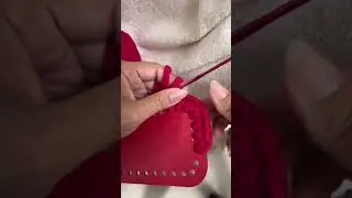 Crochet bag #making #beginners #shortvideo #status #youtube #crochetbag #wow #beautiful #redandwhite