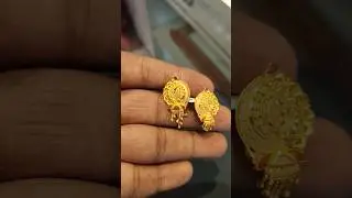 Gold Earrings... JKH Jewellery Jalna 