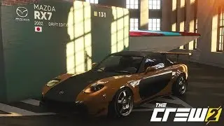 The Crew 2: Mazda RX-7 Drift customization!