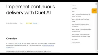 How to Implement continuous delivery with Duet AI