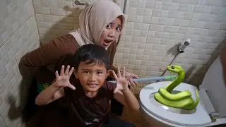THERE ARE WORM IN THE BATHROOM 🪱Learning About Animals | Ali vlog