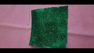 How to Make Gilltter Sheet At  Home | Miniature Gilltter Sheet