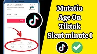 Hoe je je leeftijd op TikTok verandert (2024) verander leeftijd op tiktok